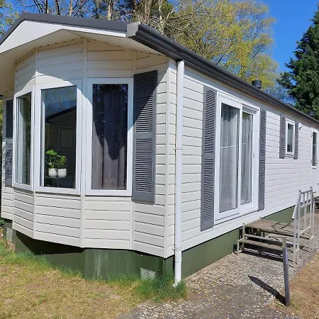 Modern En Chic Tot 4 Personen Op De Veluwe Recreatiepark De Oude Driest Dağ evi Putten